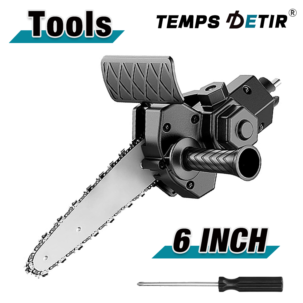 Mini Electric Chainsaw 6 Inch - 6 inç Elektrikli Matkap Dönüşümü Elektrikli