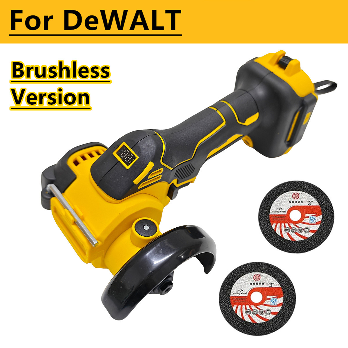 Brushless Angle Grinder Battery Powered - Fırçasız Açılı Taşlama Makinesi 3 İnç