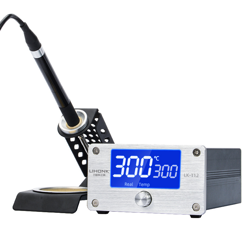Digital Soldering Station T12 - T12 Lehimleme İstasyonu: Ayarlanabilir Sıcaklığa Sahip