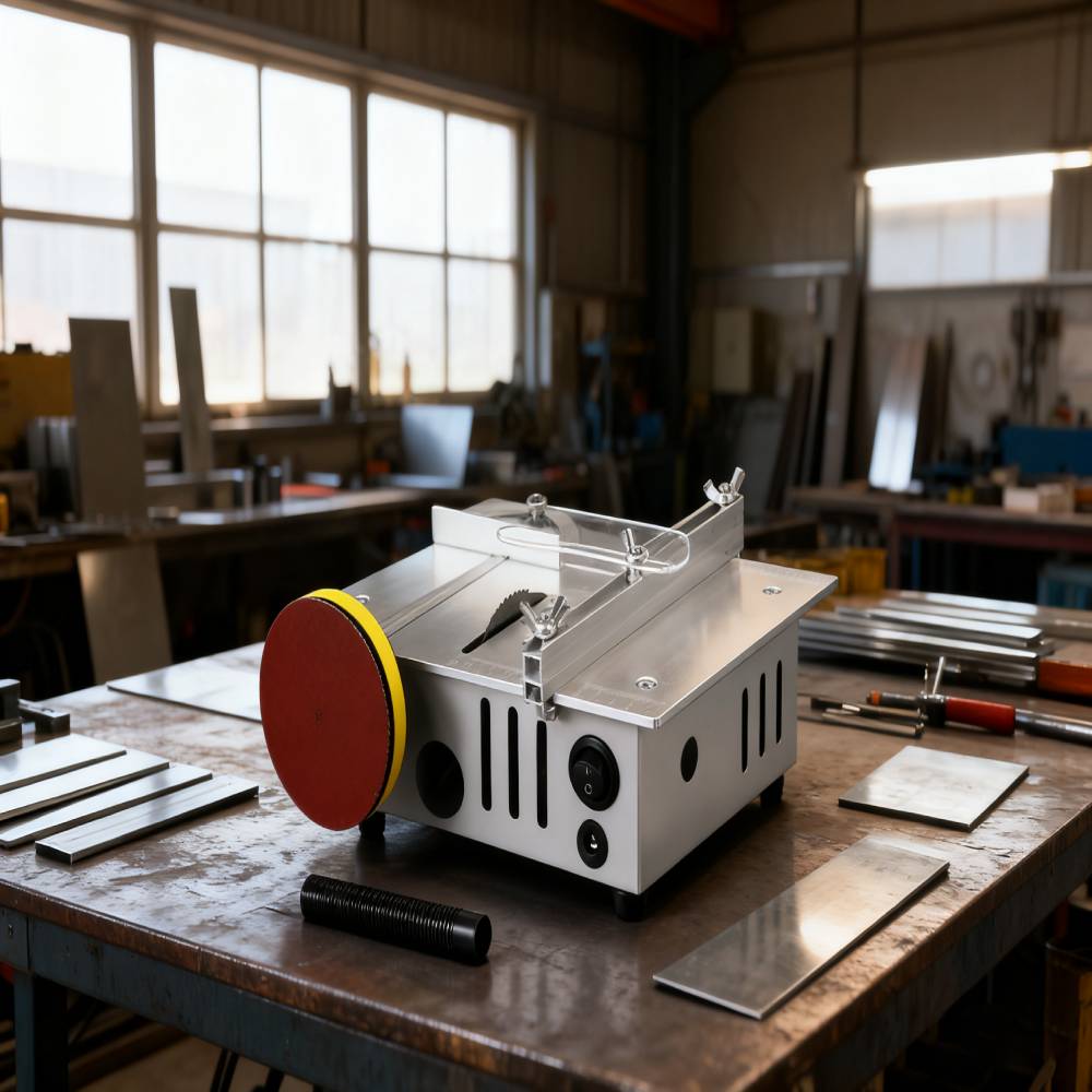 Mini Table Saw For Woodworking - Çift Motorlu Mini Masa Testeresi, Hassas