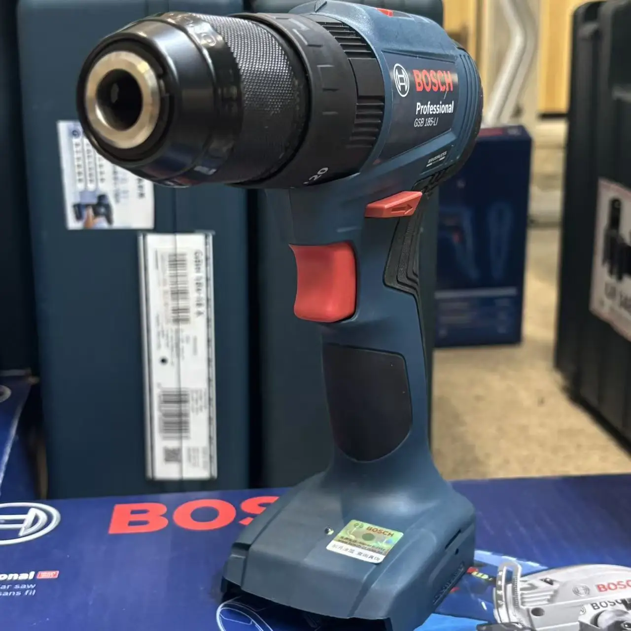 Brushless Cordless Electric Drill 18V - BOSCH GSB 185-LI Fırçasız Akülü Darbeli