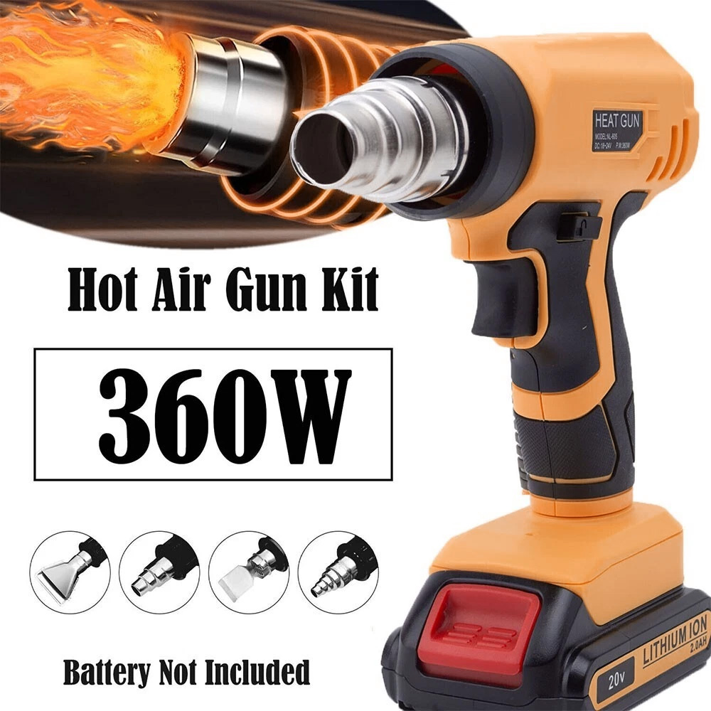 Cordless Heat Gun For Shrink Tubing - Dewalt 18V Pil İçin Kablosuz Sıcak
