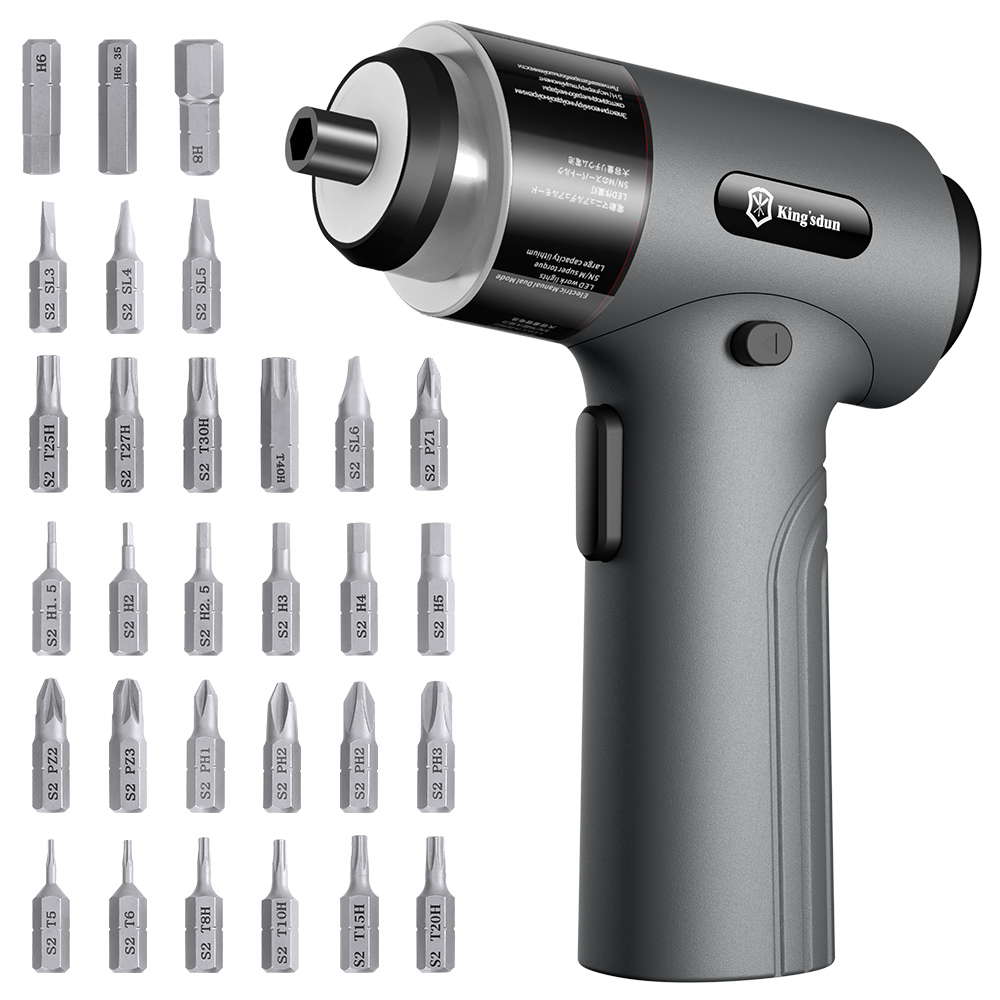 Electric Screwdriver Rechargeable Usb - 35 1 elektrikli tornavida hassas seti
