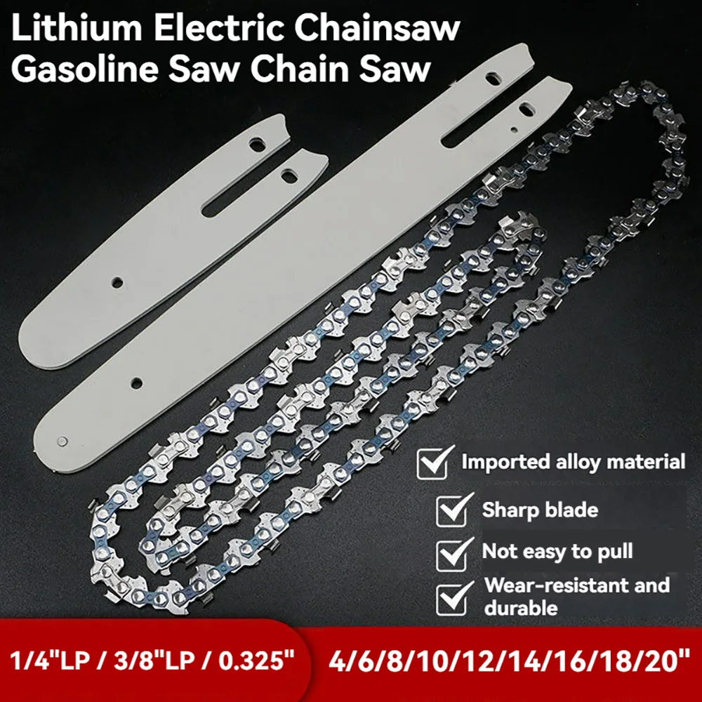 Mini Electric Chainsaw 6 Inch - 4/6/8/10/12/14/16/18/20 inç Elektrikli Benzinli Testere 28/33/37/40/45/50/52/55/56/59/62/64/72/76