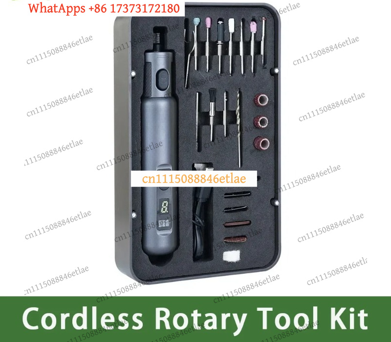 Cordless Rotary Tool Kit Accessories - Creality Kablosuz Döner Alet Seti, Çok