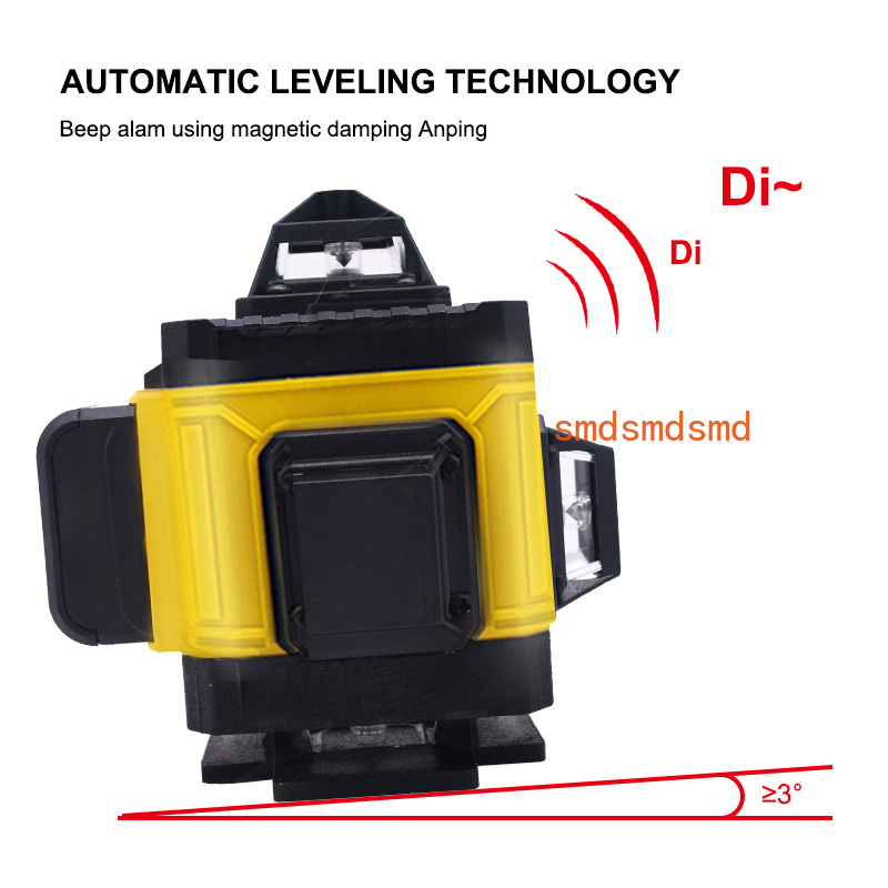 16 Çizgili 4D Lazer Seviyesi Y - Laser Level 16 Lines 4D Green incelemesi ve fiyatı