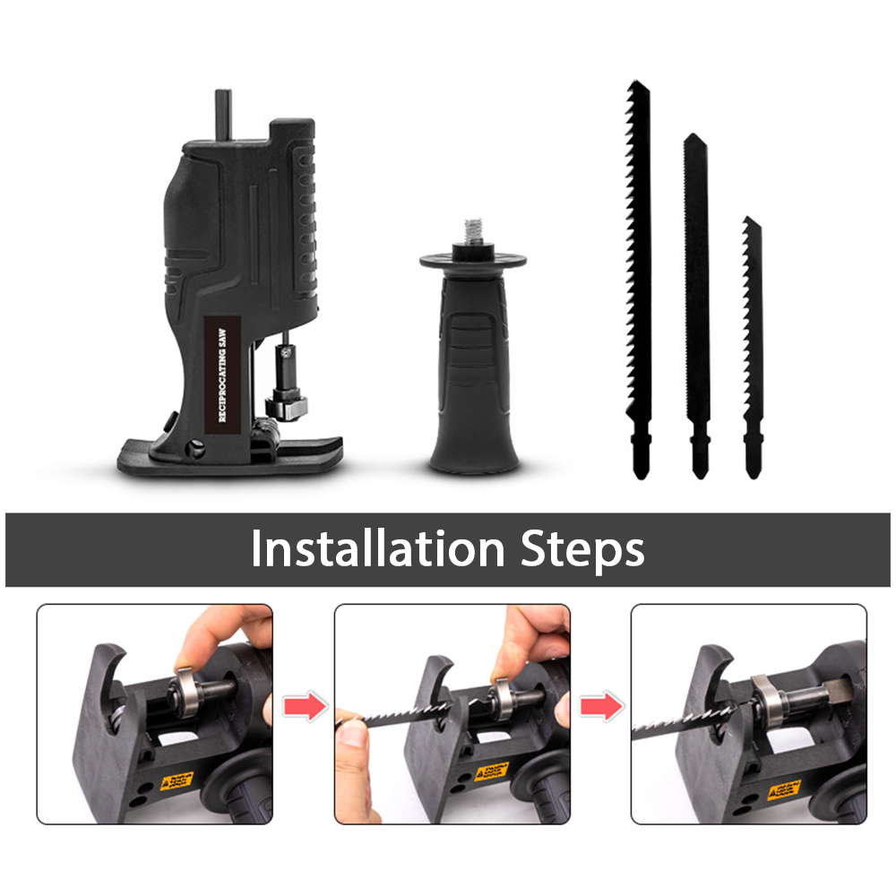 Taşınabilir Tilki Kuyruğu Test - Reciprocating Saw Attachment Drill incelemesi ve fiyatı