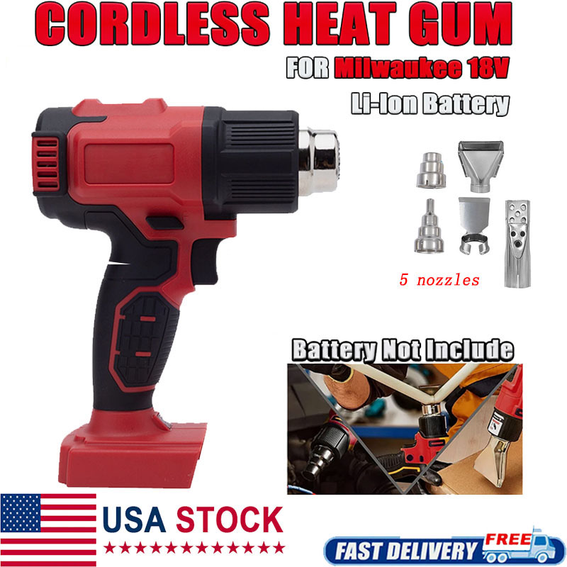 Milwaukee 18V Batarya ile Uyum - Cordless Heat Gun For Shrink Tubing incelemesi ve fiyatı