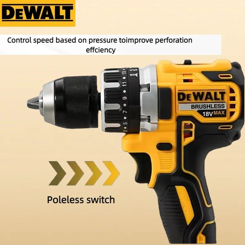Dewalt Akülü DCD796 Darbeli El - Brushless Cordless Electric Drill 18V incelemesi ve fiyatı