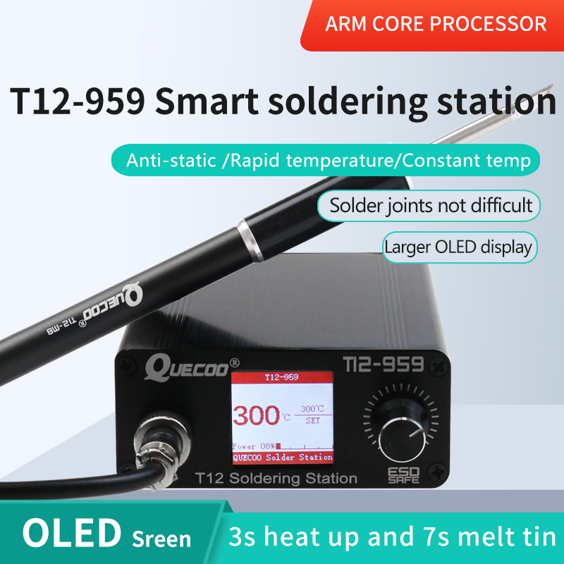 T12-959 V5.1 Lehimleme İstasyo - Digital Soldering Station T12 incelemesi ve fiyatı