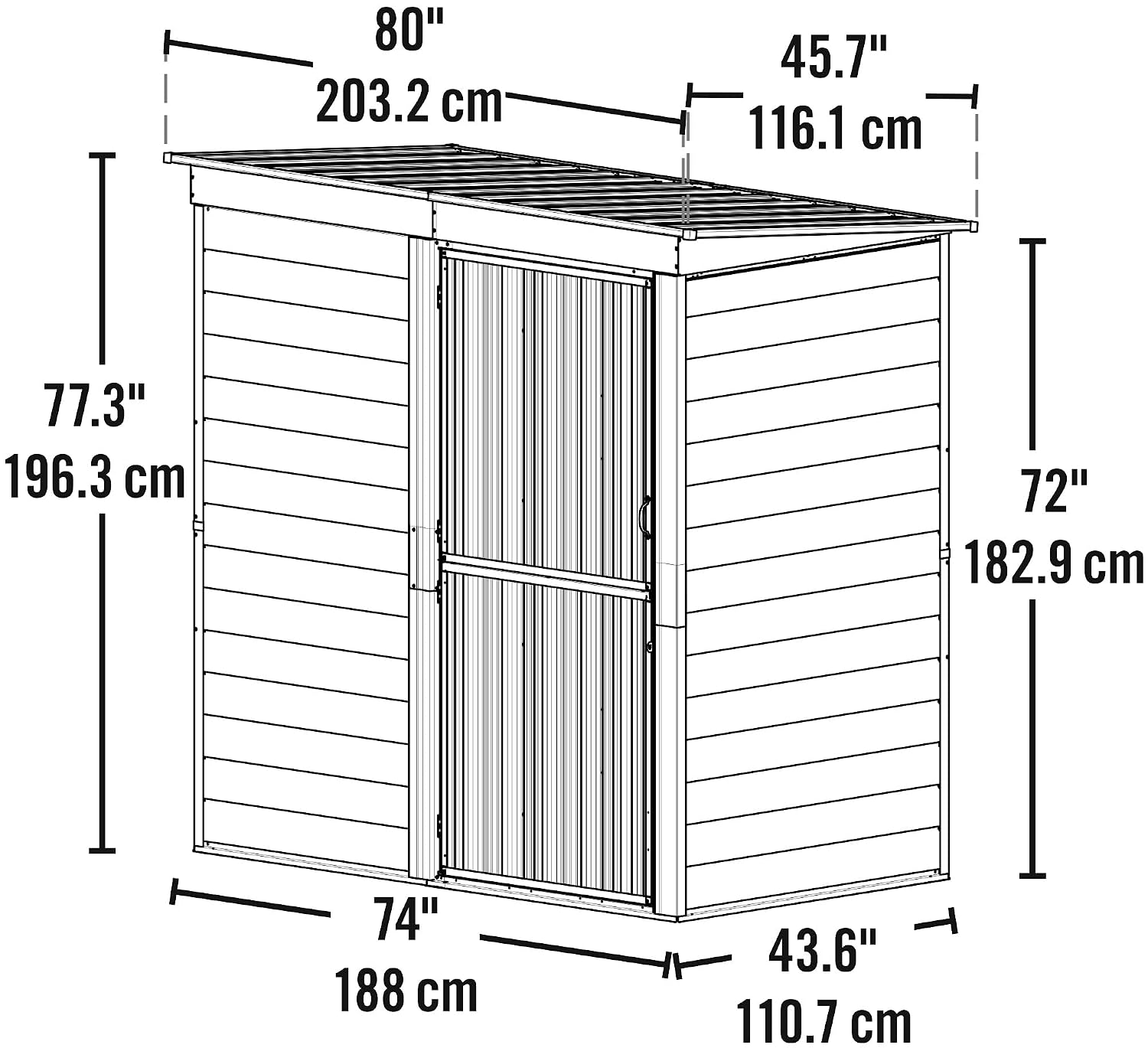 Kompakt Galvaniz Çelik Depolam - Garden Tools incelemesi ve fiyatı