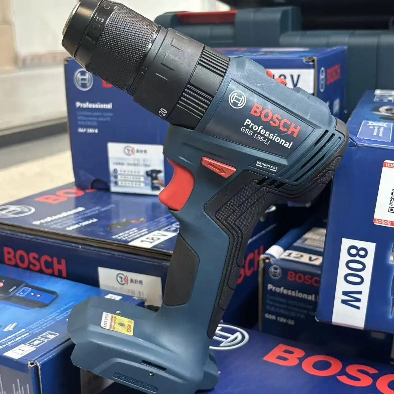 BOSCH GSB 185-LI Fırçasız Akül - Brushless Cordless Electric Drill 18V incelemesi ve fiyatı