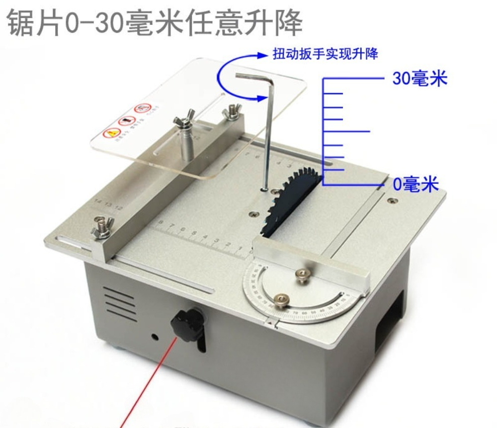 Taşınabilir Mini Ahşap İşleme  - Mini Table Saw For Woodworking incelemesi ve fiyatı
