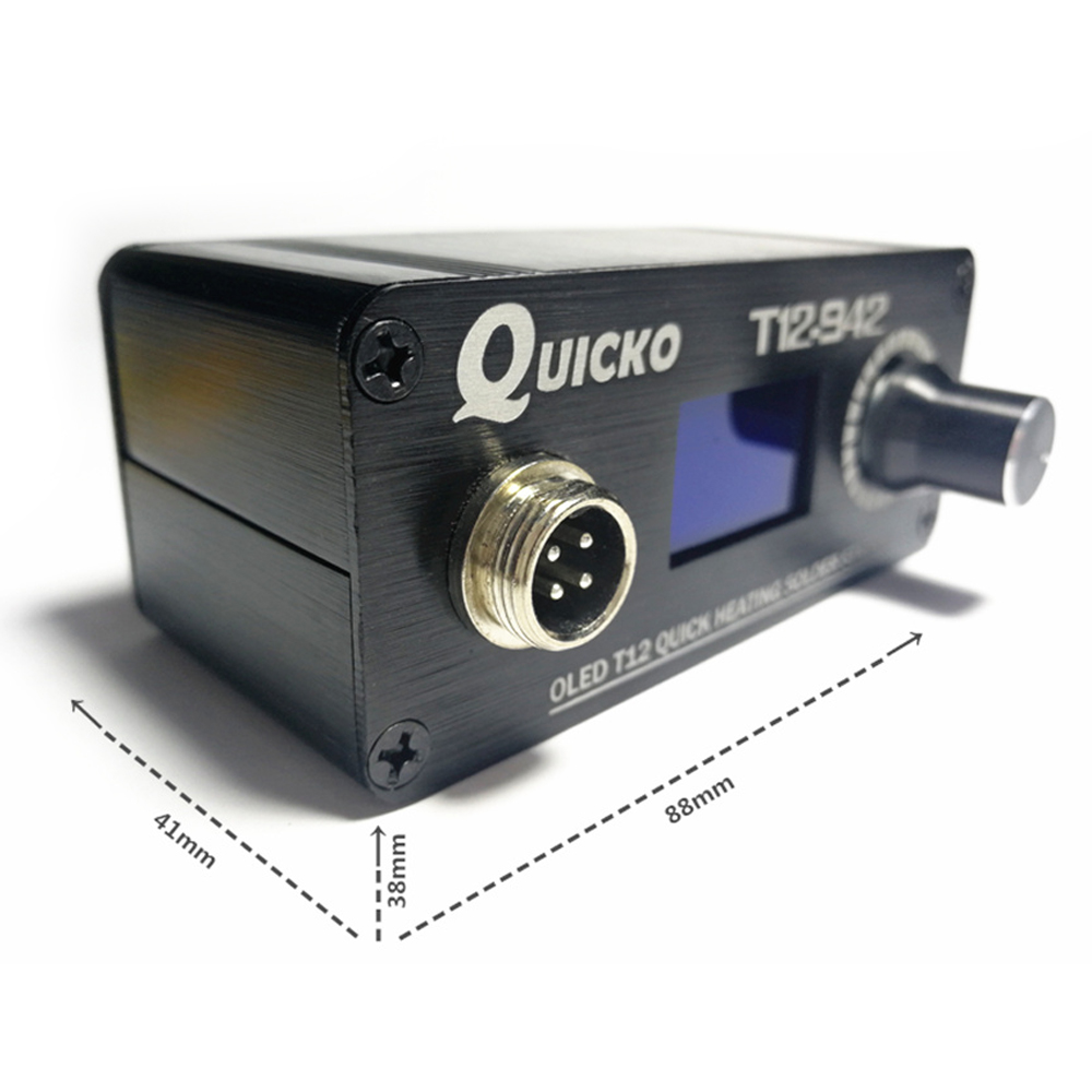 QUICKO MINI T12 STC OLED dijit - Digital Soldering Station T12 incelemesi ve fiyatı