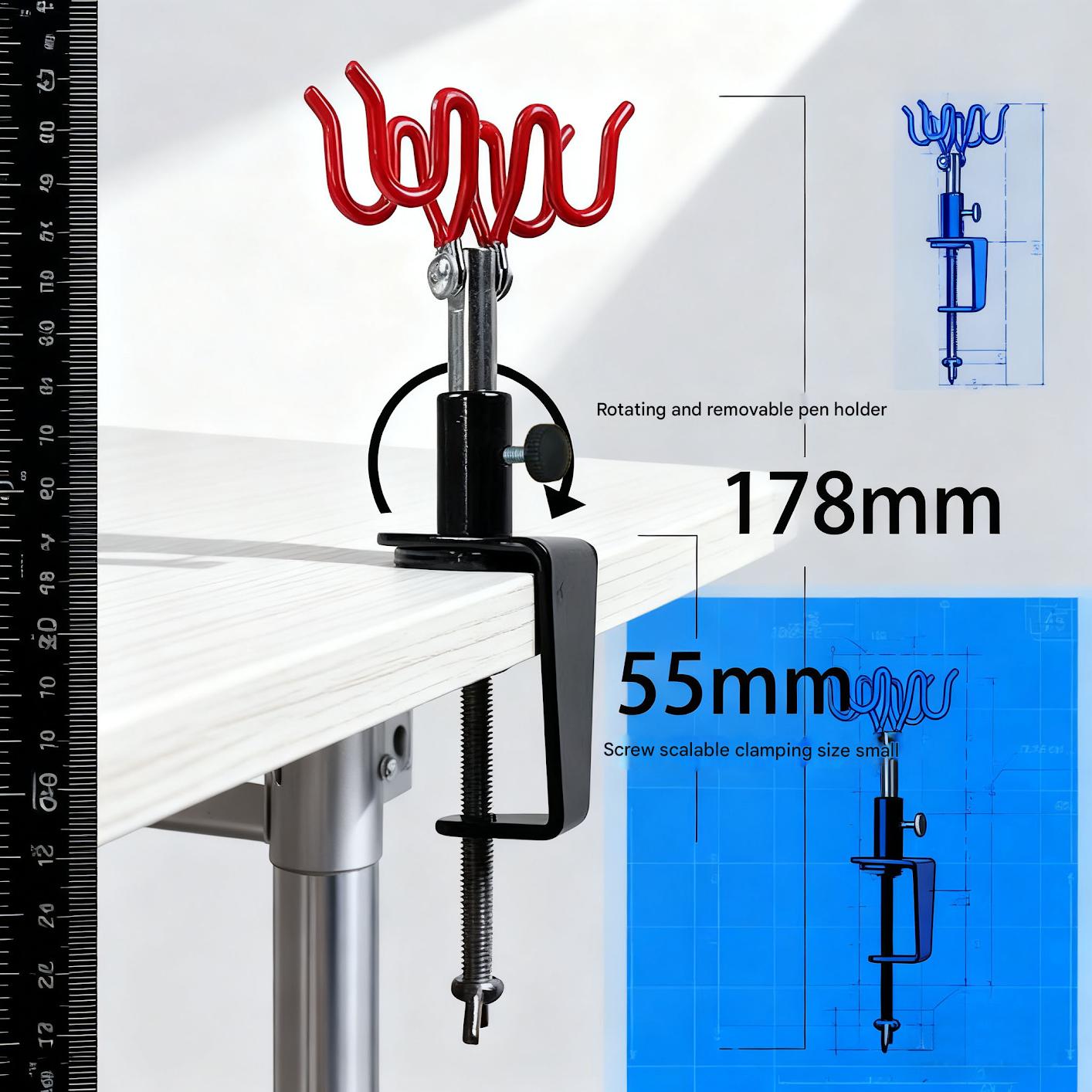 Airbrush Tutucu Yerçekimi Dest - Airbrush Kit With Mini Compressor incelemesi ve fiyatı