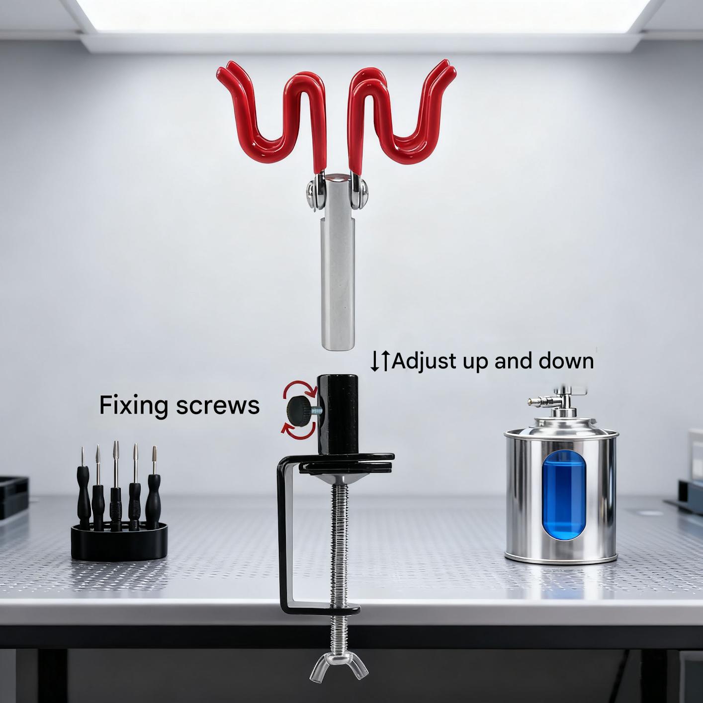 Airbrush Tutucu Yerçekimi Dest - Airbrush Kit With Mini Compressor incelemesi ve fiyatı