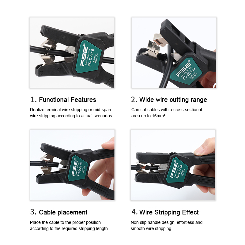FSE-D7026 Kablo Soyucu - Profe - Automatic Wire Stripper Cutter incelemesi ve fiyatı