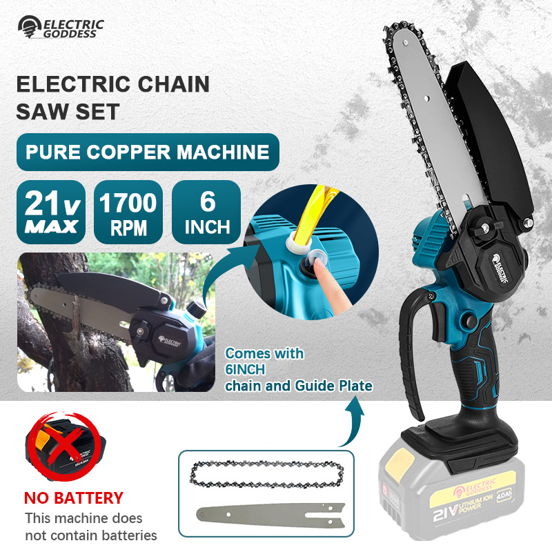 1700RPM 6 İnç Mini Kablosuz El - Mini Electric Chainsaw 6 Inch incelemesi ve fiyatı