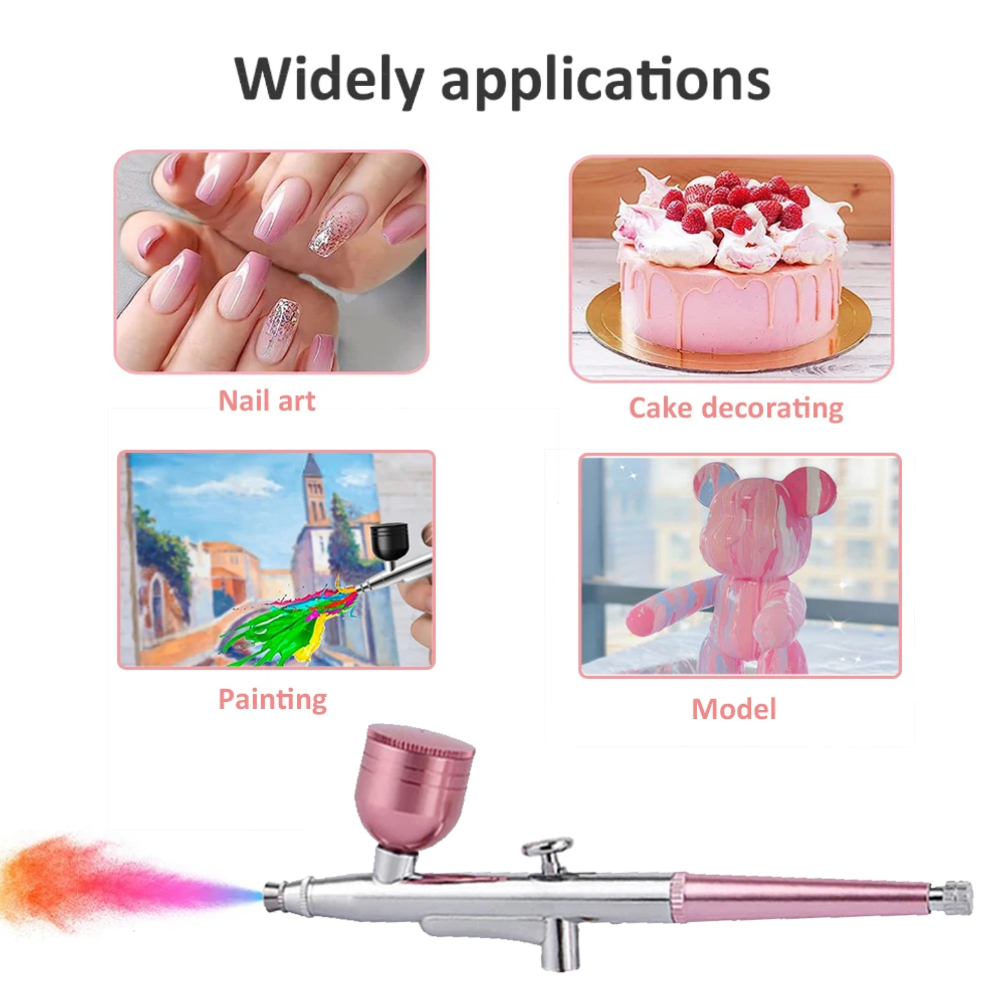 0,3 mm Hassas Nozullu Profesyo - Airbrush Kit With Mini Compressor incelemesi ve fiyatı
