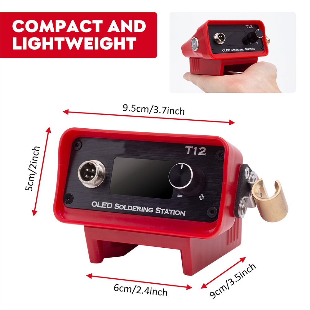 OLED T12 Havya İstasyonu Ayarl - Digital Soldering Station T12 incelemesi ve fiyatı