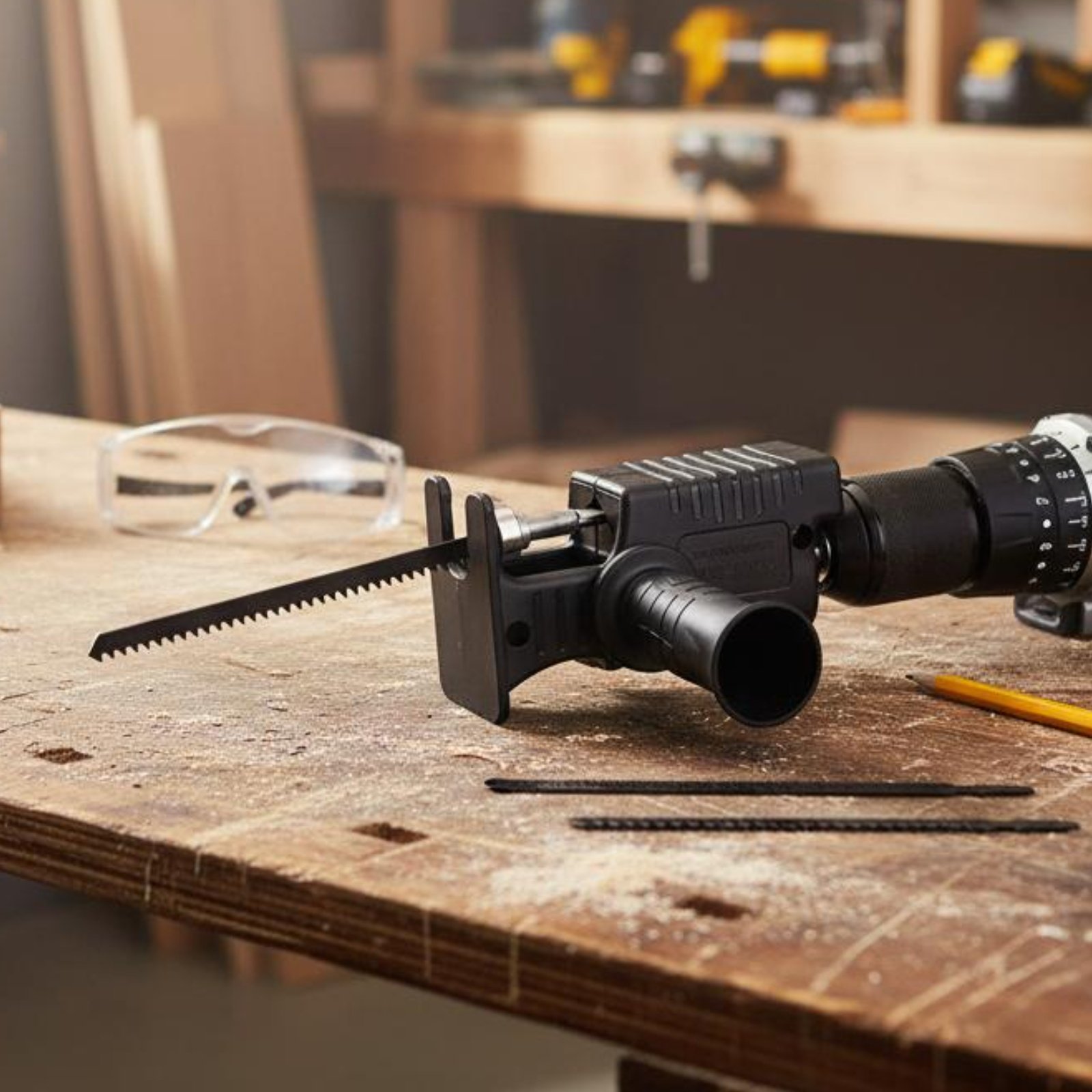 Döner Testere Adaptörü Ahşap K - Reciprocating Saw Attachment Drill incelemesi ve fiyatı