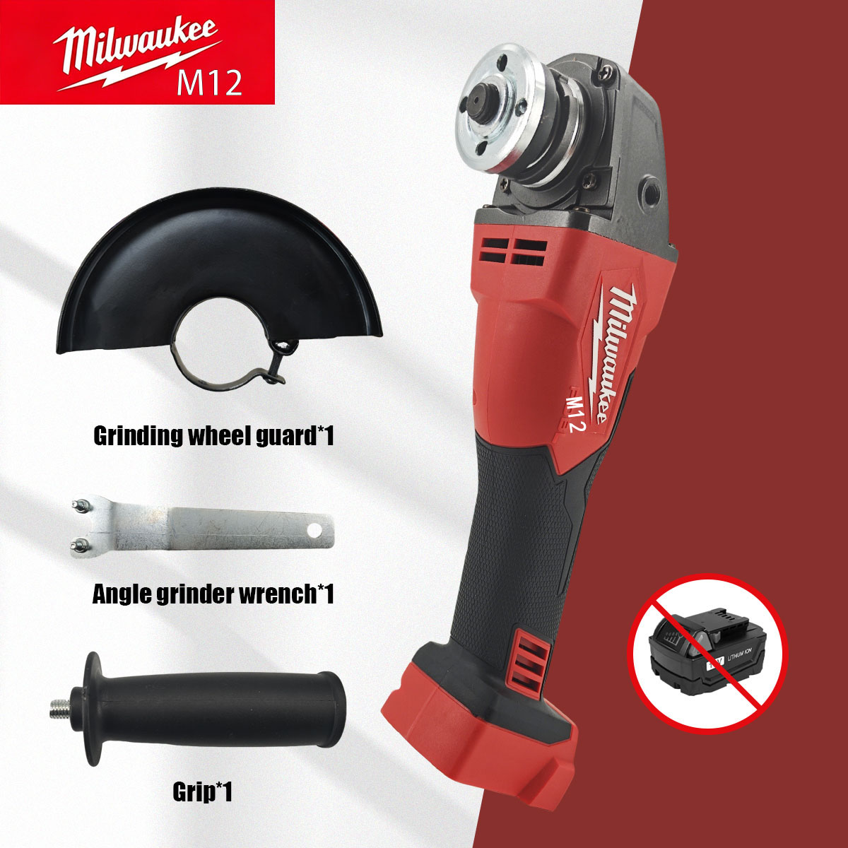 Milwaukee M12 M18 Fırçasız Açı - Brushless Angle Grinder Battery Powered incelemesi ve fiyatı