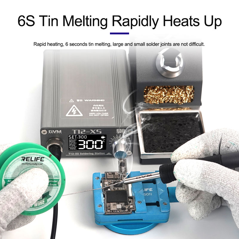 GVM T12-XS dijital ekran Ayarl - Digital Soldering Station T12 incelemesi ve fiyatı