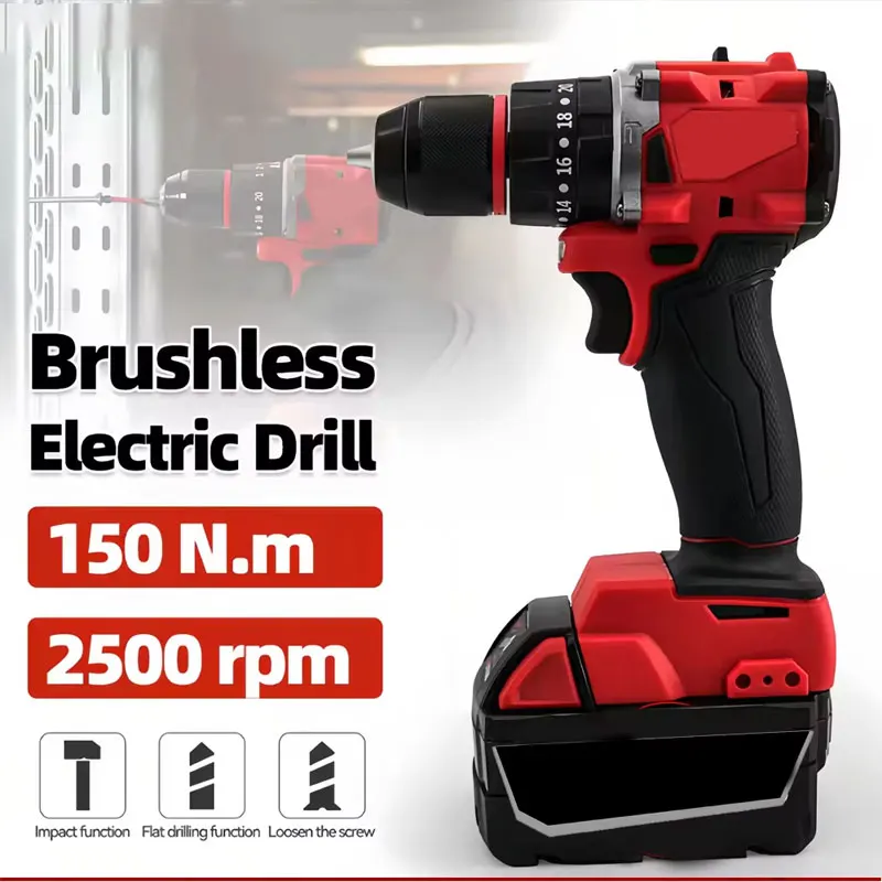 Küçük Elektrikli Fırçasız Darb - Brushless Cordless Electric Drill 18V incelemesi ve fiyatı