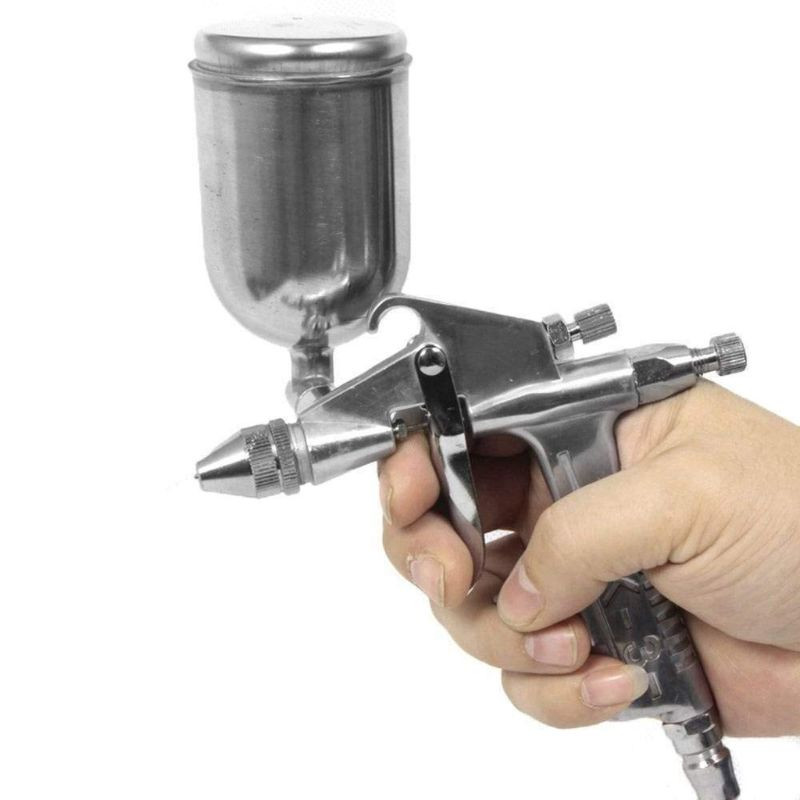 125 ml Mini Püskürtme Tabancas - Airbrush Kit With Mini Compressor incelemesi ve fiyatı