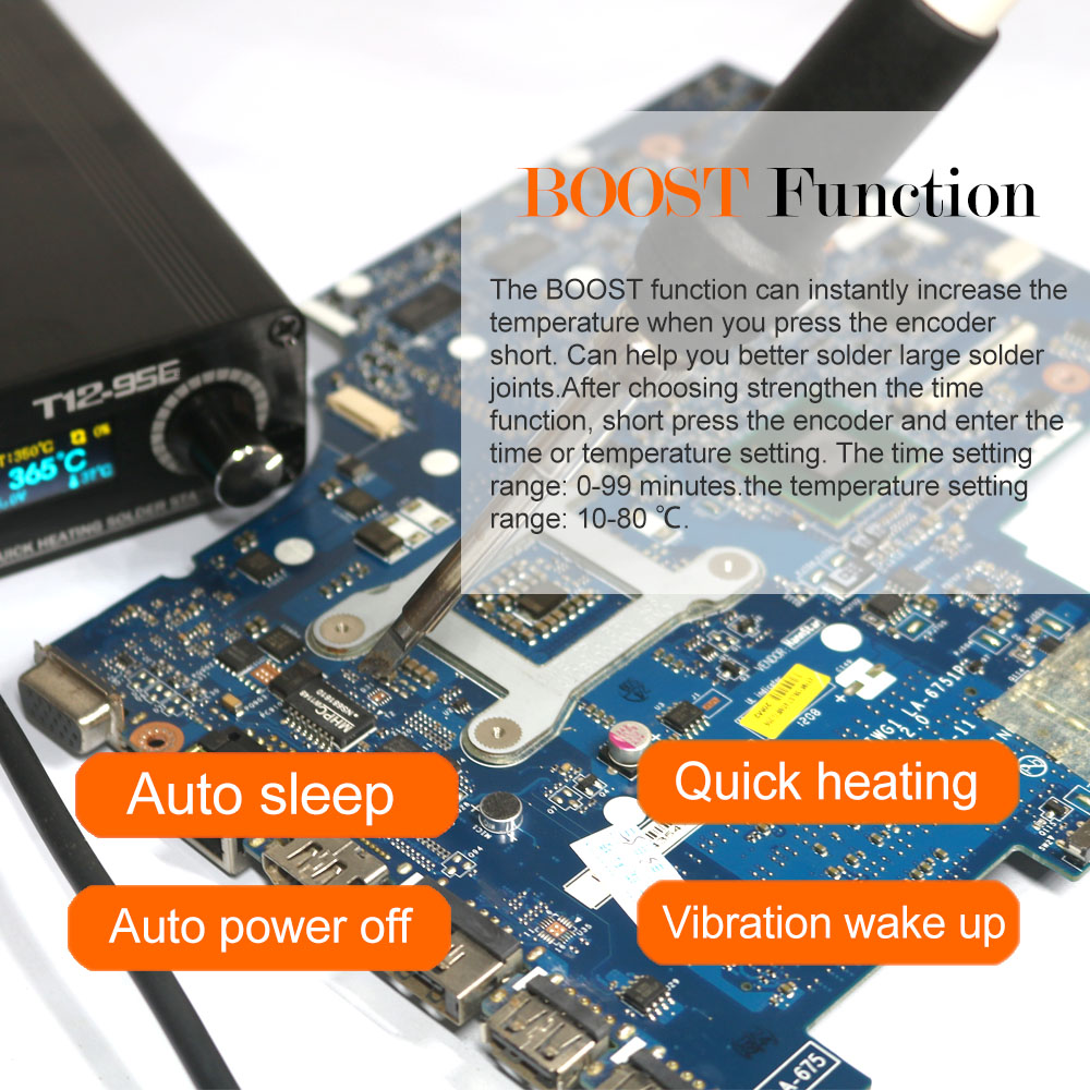 QUECOO T12-956 Lehimleme Dijit - Digital Soldering Station T12 incelemesi ve fiyatı
