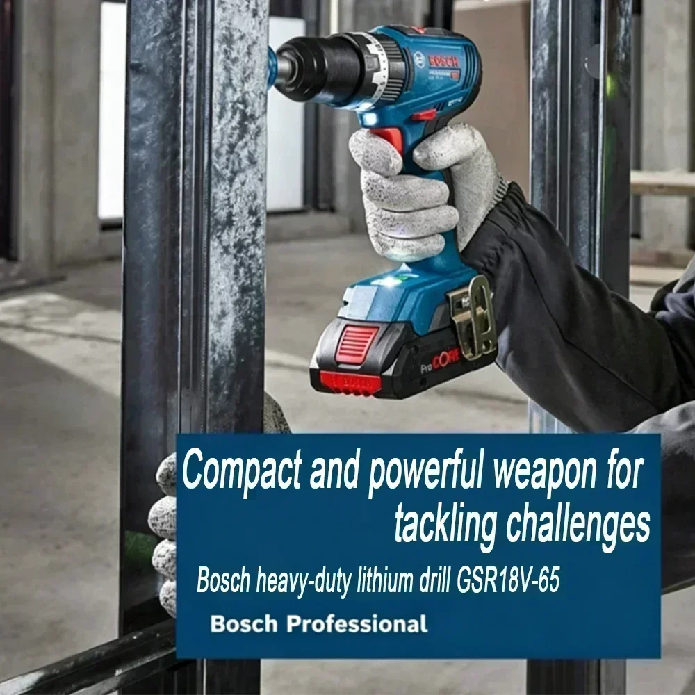 Bosch GSR 18V-65 Fırçasız Akül - Brushless Cordless Electric Drill 18V incelemesi ve fiyatı